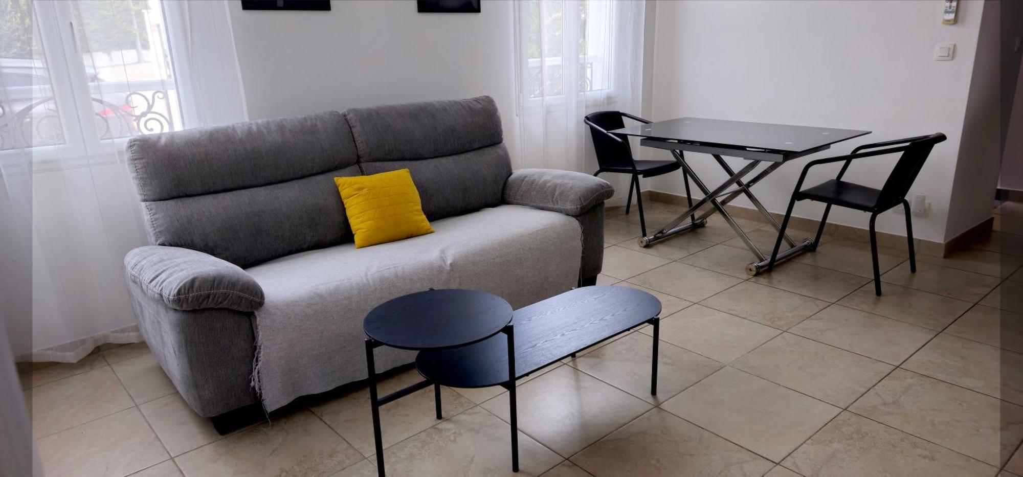 Grand T2 Meuble-Juan Pins-Logt8 Apartment Antibes Bagian luar foto